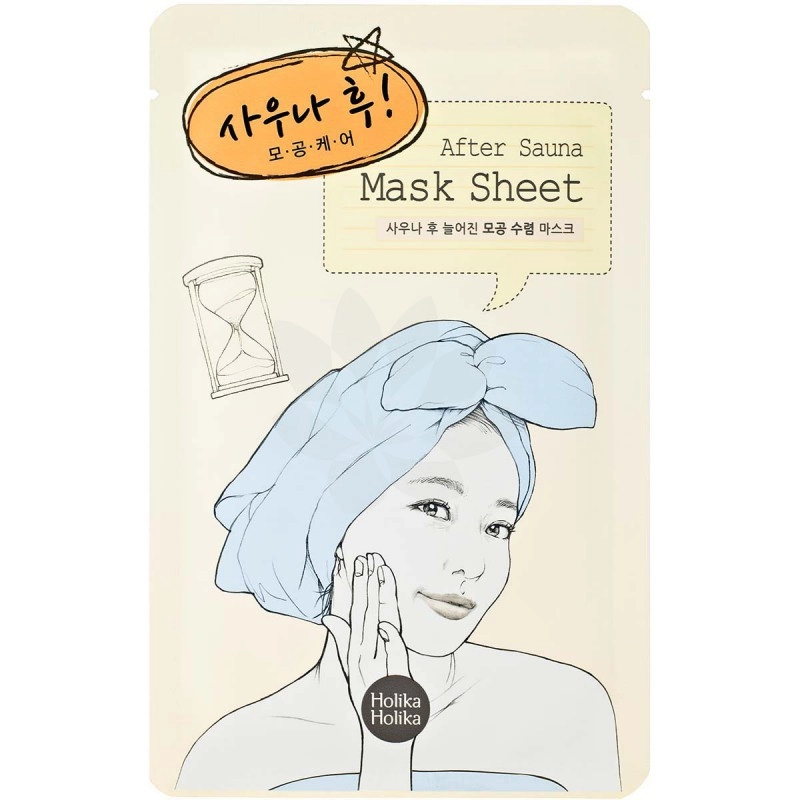 After Sauna Mask Sheet Holika Holika