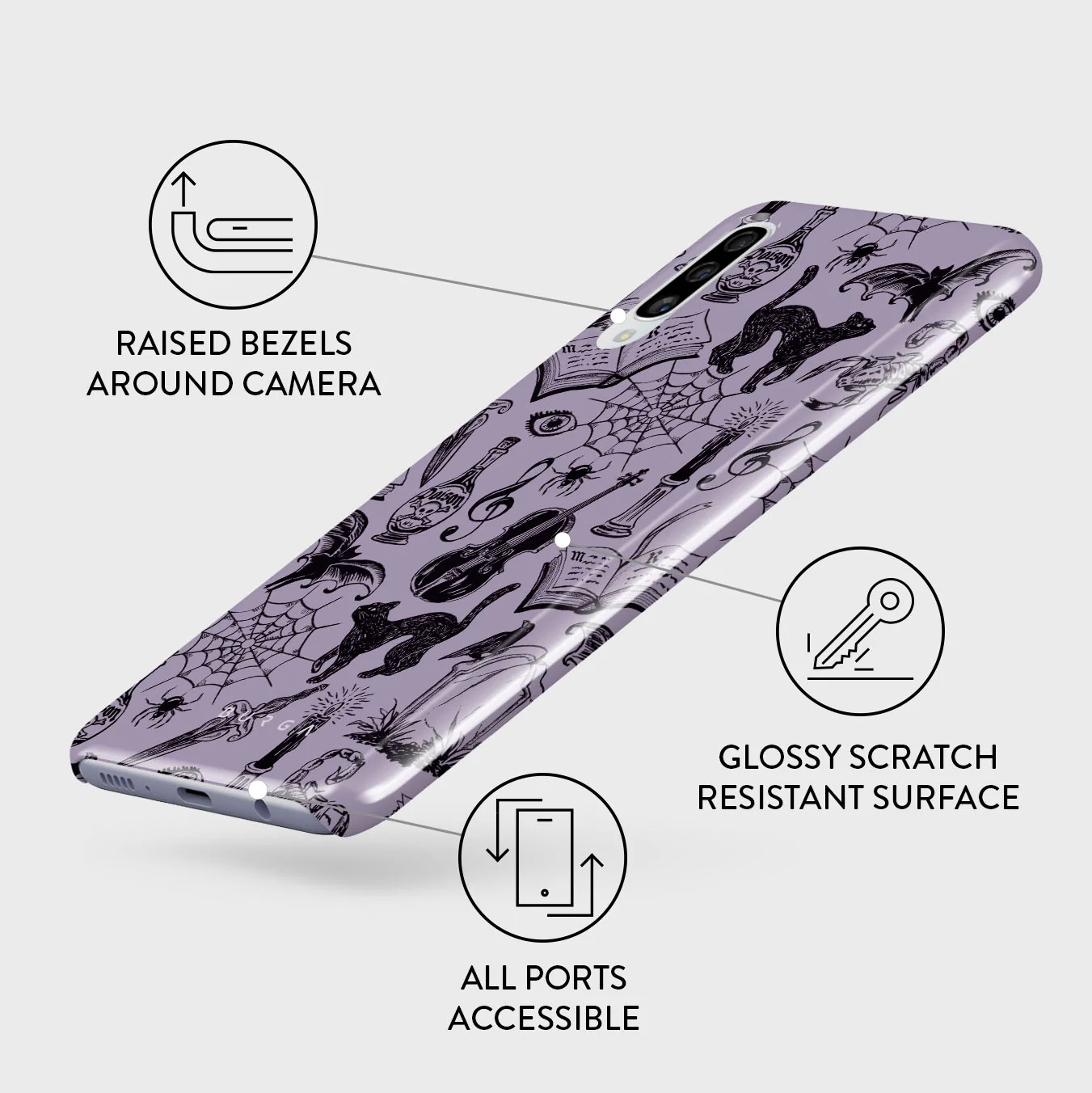 Academy - Samsung Galaxy A50 Funda - Imagen 3