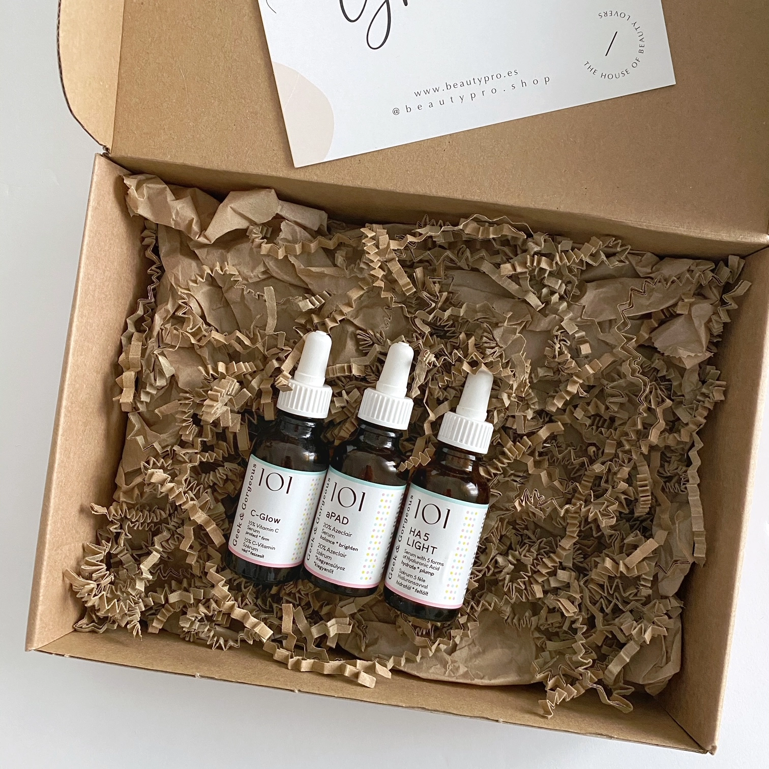 Rutina Antiedad Verano – Geek & Gorgeous (promo 5%)