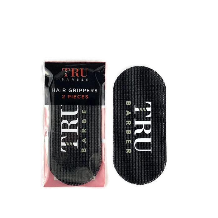 HAIR GRIPPERS TRU BARBER LOGO BLANCO (2 PIEZAS)