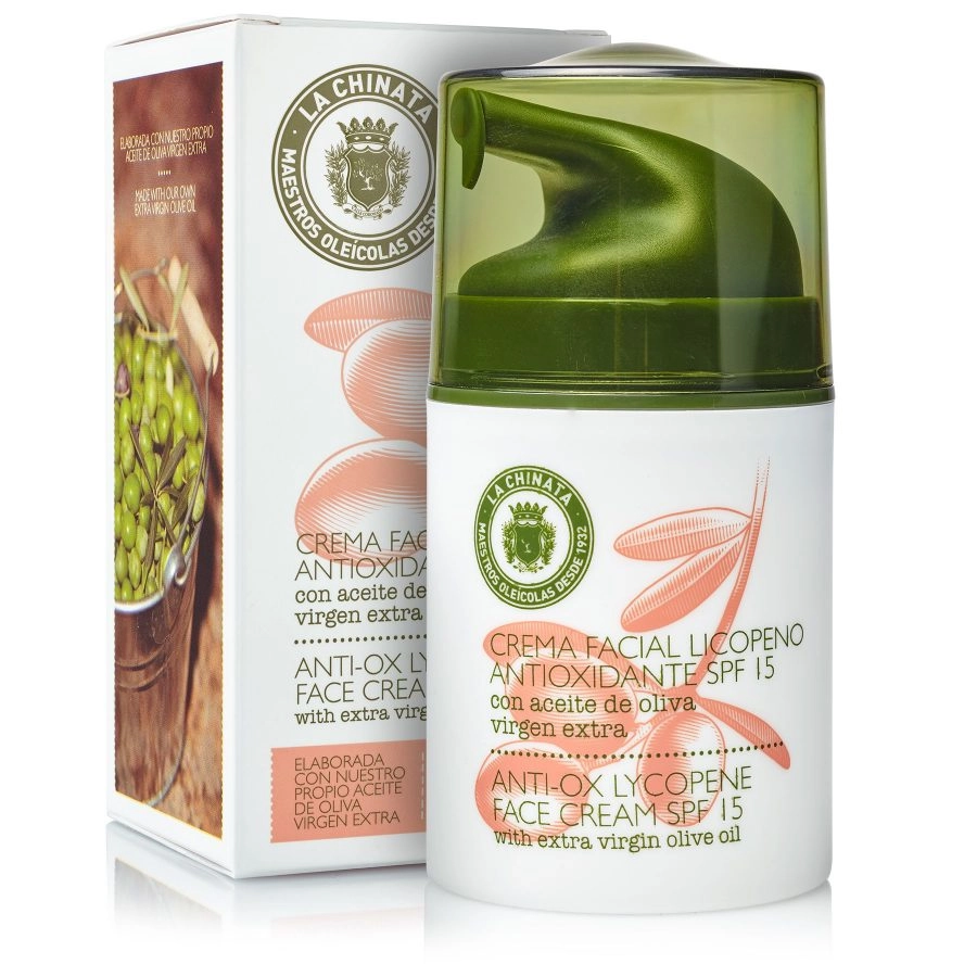 Crema Facial Licopeno Antioxiodante SPF 15 – La Chinata