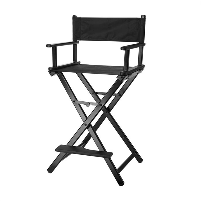 Silla Maquilllaje Aluminio Negra – Eurostil