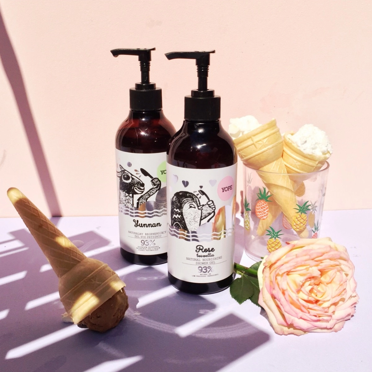 Gel ducha Rosa y Boswellia – YOPE - Imagen 2